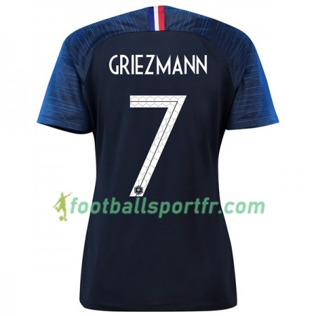 Tenue France Griezmann 7 Féminine Domicile Coupe du monde 2018 Maillot de Foot